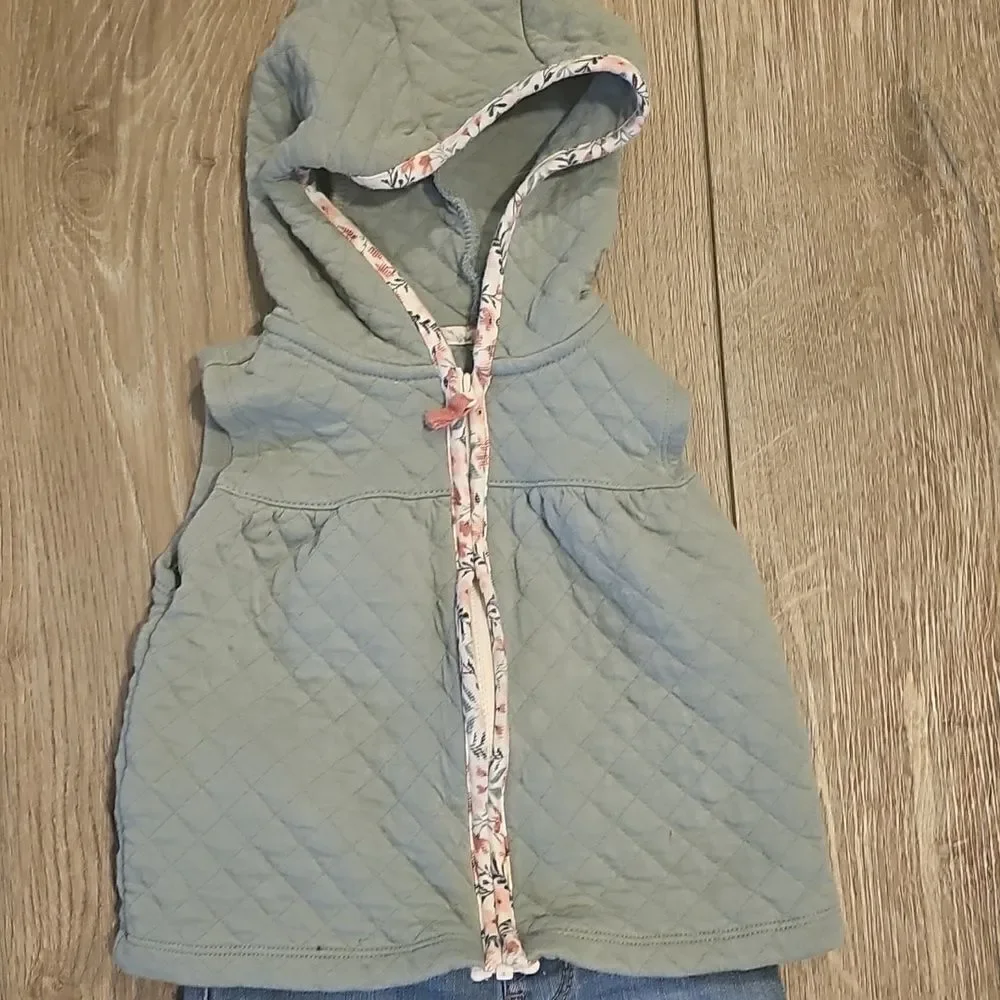 Children's Quilted Vest and Jean bundle